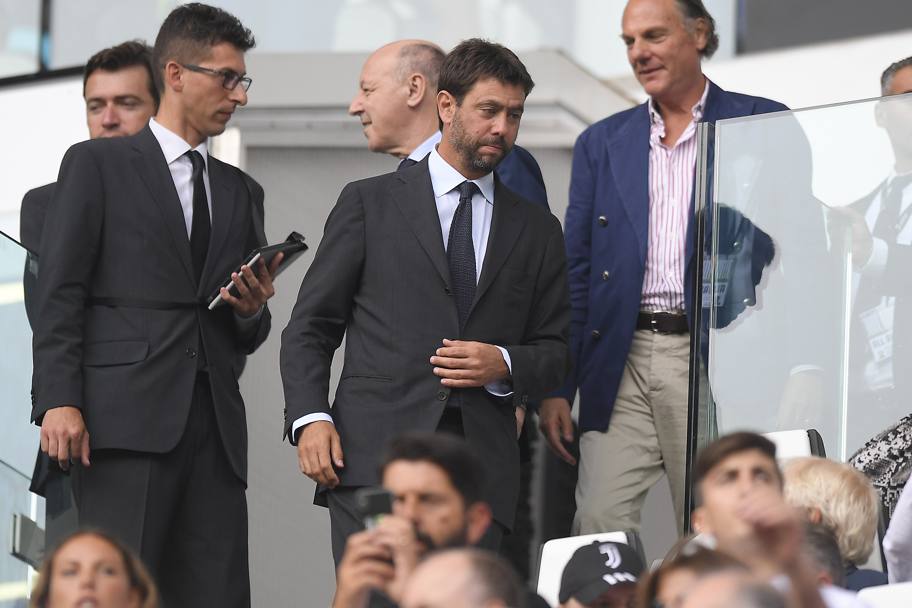 Il presidente della Juventus, Andrea Agnelli LAPRESSE